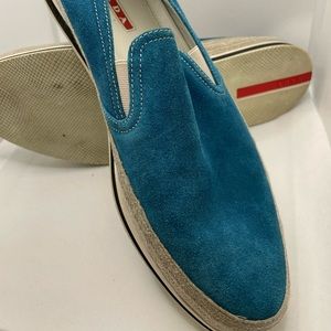 PRADA Men’s Suede Slip-on